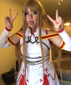 wonderful lifetime Women 100cm/39.37'' Golden Anime Cosplay Heat Resistant Halloween Cosplay Hair Wig 16 71ZAMZ4KI1L