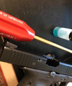 Alternative view of Dewey Rods Chr-16 Chamber Cleaning Combo, Red, Gold
