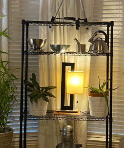 Amazon Basics 5-Shelf Adjustable, Heavy Duty Storage Shelving Unit (350 lbs loading capacity per shelf), Steel Organizer Wire Rack, Black, 36" L x 14" W x 72" H No Wheels 43 71ZCkCDGEHL