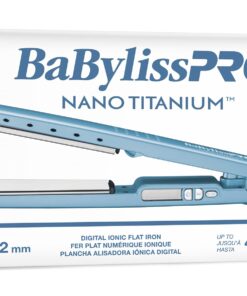 BaBylissPRO Nano Titanium Ionic Flat Iron Hair Straightener, Hair Straightener Iron for Professional Salon Results and All Hair Types 1-1/4 Inch 34 71ZDMIkOmdL