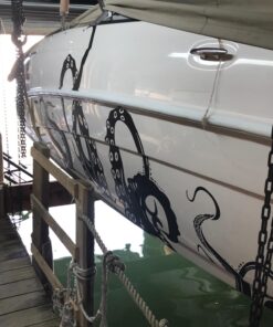 Beware Of Octopus 8” x 12” Vintage Aluminum Retro Metal Sign VS302 31 71ZDVNyilaL