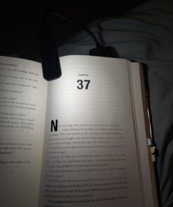 Gritin 9 LED Rechargeable Book Light for Reading in Bed - Eye Caring 3 Color Temperatures,Stepless Dimming Brightness,80 Hrs Runtime Small Lightweight Clip On Book Reading Light for Kids,Studying Black 37 71ZERmFT OL