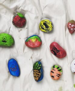 Creativity For Kids Hide and Seek Rock Painting Kit - Arts and Crafts for Kids Ages 6-8+, Gifts for Kids, Craft Kit with 10 Rocks and Waterproof Paint, Small Original 53 71ZEyY0INnL