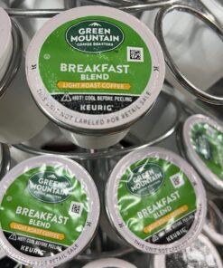 Green Mountain Coffee Roasters Breakfast Blend, Single-Serve Keurig K-Cup Pods, Light Roast Coffee, 24 Count 20 71ZEzhnPVUL