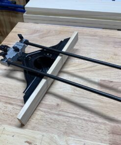 DEWALT Router Edge Guide, Fine Adjustment, Vacuum Adaptor (DW6913), One Size, Factory 30 71ZGFgBGxML