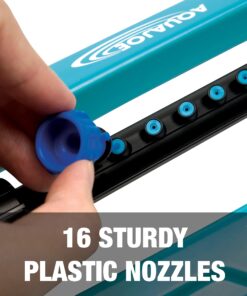 Aqua Joe SJI-OMS16 Indestructible Metal Base Oscillating Sprinkler with Adjustable Spray, 3600-Square Foot Coverage 3600 - Square Foot Coverage 22 71ZGleCRl3L