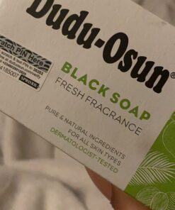 Black Soap 12 Bar Value Pack By Dudu Osun For African American Skin Care Each Soap Bar Contains Shea Butter 39 71ZGvRJoHNL