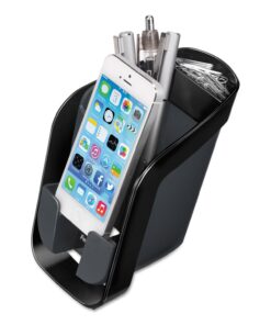 Fellowes I-Spire Series Pencil & Phone Station Smartphone Stand, Black (9473201)