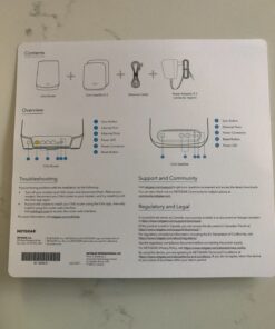 NETGEAR Orbi Whole Home Tri-Band Mesh WiFi 6 System (RBK653) – Router with 2 Satellite Extenders, Coverage Up to 6,000 Square Feet, 40 Devices, AX3000 (Up to 3Gbps) AX3000 | 3-Pack 46 71ZIB7glF5L