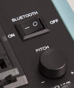 Alternative view of Crosley CR8005D-TU Cruiser Deluxe Vintage 3-Speed Bluetooth Suitcase Vinyl Record Player Turntable, Aqua