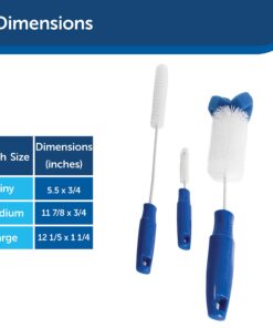 PetSafe Drinkwell Dog and Cat Water Fountain Cleaning Kit - Includes 3 Brushes to Fit Most Pet Fountains - Durable, Rust-Resistant Material 30 71ZIiAPmkBL