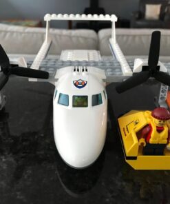 LEGO City Coast Guard Sea Rescue Plane 60164 Building Kit (141 Piece) 24 71ZJdVw2zQL