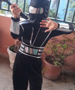 Fun World boys Mirror Ninja Silver Medium 8 - 10 Multicolor 6 71ZJddodioL