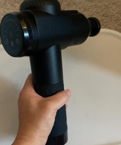 TOLOCO Massage Gun Deep Tissue, Back Massage Gun for Athletes for Pain Relief, Percussion Massager with 10 Massages Heads & Silent Brushless Motor, Christmas Gifts for Men&Women, Black 60 71ZKHYJHL 1