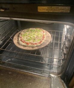 OUII Pizza Peel Aluminum Metal Pizza Paddle - 12 x 14 inch. Pizza Cutter Rocker 14'' Blade Pizza Spatula for Pizza Stone, Pizza Oven Accessories. Pastry, Dough, Bread Peel and Rocker Knife Pizza Tools 12" X 14" NON-PERFORATED 31 71ZKOOdkFL