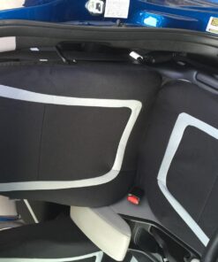 FH Group Automotive Seat Covers Trendy Corduroy Bucket Full Set with Gift- Universal Fit for Cars Trucks and SUVs (Black/Gray) FB032115 34 71ZKj8Ow0UL