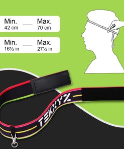 TEKXYZ Boxing Reflex Ball, 2 Difficulty Levels Boxing Ball with Headband, Perfect for Reaction, Agility, Punching Speed, Fight Skill and Hand Eye Coordination Training Black/Red 15 71ZKsaUudcL