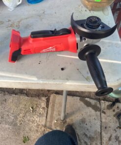 Milwaukee 2680-20 M18 18V Lithium Ion 4 1/2 Inch Cordless Grinder with Burst Resistant Guard and Paddle Switch Design 24 71ZLXWPnbCL