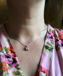 Hawaiian Silver Jewelry 1mm Sterling Silver Box Chain – Elegant and Simple Silver Box Chain Necklace 7-36-inch – Exquisite Silver Box Chain Necklace for Women – Thin Design – No Nickel Sterling Silver 16.0 Inches 27 71ZLftWq7EL