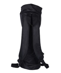 ECO-FUSED Waterproof Backpack to Carry and Store Your Drifting Board (Two Wheels Smart Balance Board Scooter Electric Self Smart Drifting Board) - Mesh Pocket - Adjustable Shoulder Straps Black - For 7" wheels and max. 23.5" long 17 71ZLkYrczrL