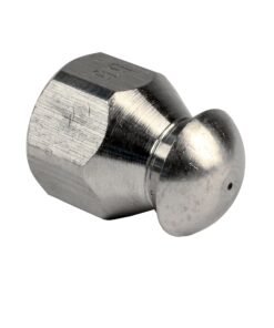 Sewer Jetter Kit 1/4" NPT x 100' Hose & 5.5 Orifice Button Nose Nozzle 4000 PSI 13 71ZLs80zjXL