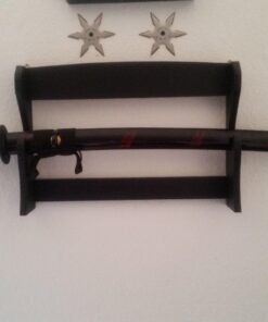 Alternative view of BladesUSA WS-1WH Sword Stand Single Wall Mount Sword Stand