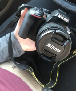 Nikon D5300 24.2 MP CMOS Digital SLR Camera with 18-55mm f/3.5-5.6G ED VR Auto Focus-S DX NIKKOR Zoom Lens (Black) 87 71ZMyHWHj9L