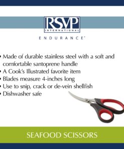 RSVP Endurance Stainless Steel 7 Inch Seafood Scissors 11 71ZNGgUbtvL