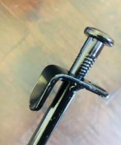 IUMÉ 10-Pack Tent Stakes, Black / 11.8inch Heavy Duty Camping Stakes with Oxford Fabric Pouch, Unbreakable and Inflexible Steel Ground Stakes Tent for Outdoor Trip Hiking Gardening 20 71ZNWaNaDL