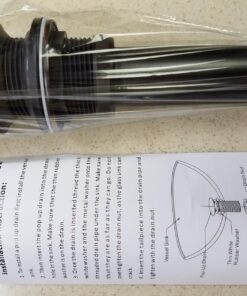 Yodel Faucet Bathroom Sink Drain Stopper Pop up Drain Without Overflow for Vessel Sink Lavatory Vanity,Oil Rubbed Bronze No Overflow Oil Rubbed Bronze 18 71ZNZdPeEqL