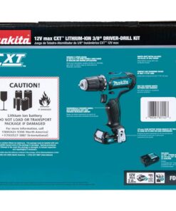 Makita FD05R1 12V Max CXT Lithium-Ion Cordless Driver-Drill Kit, 3/8" 15 71ZNaGOgb9L