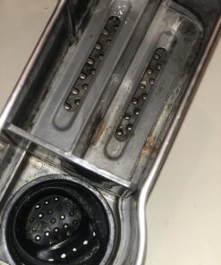 simplehuman Sink Caddy Sponge Holder, Brushed Stainless Steel Full-Size 27 71ZOO5v9cgL