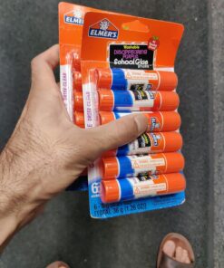 Elmer's Disappearing Purple School Glue, Washable, 6 Pack, 0.21-ounce sticks 6 Count 27 71ZOU0pZm2L