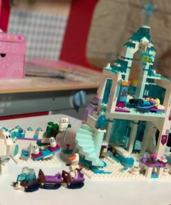 LEGO Disney Frozen Elsa's Magical Ice Palace 43172 Toy Castle Building Kit with Mini Dolls, Castle Playset with Popular Frozen Characters Including Elsa, Olaf, Anna and More (701 Pieces) Standard Packaging 37 71ZObWbbBmL