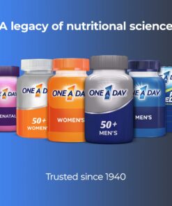 One A Day Men’s 50+ Multivitamins, Supplement with Vitamin A, Vitamin C, Vitamin D, Vitamin E and Zinc for Immune Health Support*, Calcium & more, 175 count 25 71ZOonDqtL 2