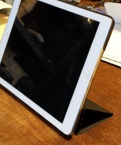 ProCase Smart Case for iPad Air 1st Edition, Ultra Slim Lightweight Stand Protective Case Shell with Translucent Frosted Back Cover for iPad Air 2013 Model (A1474 A1475 A1476) -Black Black 19 71ZOqASfVNL