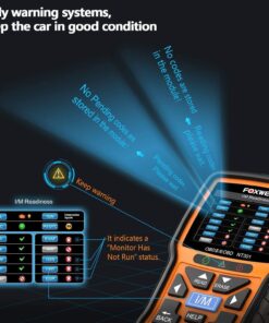 FOXWELL NT301 OBD2 Reader and FOXWELL BT705 12V 24V Auto Battery Tester 12 71ZPLOJpUAL