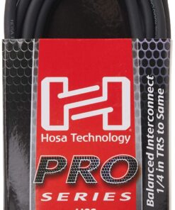 Hosa HSS-010 REAN 1/4" TRS to REAN 1/4" TRS Pro Balanced Interconnect, 10 Feet, Speaker 10 ft HSS-010 10 ft 9 71ZPdUkzl4L