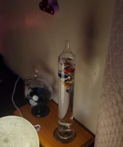 AcuRite 00795A2 Galileo Thermometer with Glass Globe Barometer, Barometer Set, Glass/Wood 49 71ZQUy6S91L