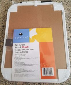 Sparco 75620 Dry-Erase Board, White, 8.5 x 11 Inch 31 71ZQYUpWSSL