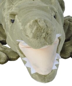 Wild Republic Jumbo Crocodile Giant Stuffed Animal, Plush Toy, Gifts for Kids, 30" 8 71ZR5AF0hWL