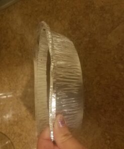 MontoPack 9” Round Aluminum Foil Pans | Disposable Containers with Straight Walls for Storing, Serving, Baking & Reheating | Freezer and Oven Safe, Recyclable, USA-Made | 50-Pack of Tins for Meal Prep 23 71ZRBoRwkOL 1