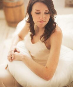 Leachco Snoogle Original Maternity/Pregnancy Total Body Pillow, Ivory 60 Inch 33 71ZTXzmtiCL