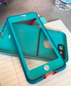 Lifeproof FRĒ SERIES Waterproof Case for iPhone 7 PLUS (ONLY) - Retail Packaging - SUNSET BAY (LIGHT TEAL/MAUI BLUE/MANGO TANGO) SUNSET BAY (LIGHT TEAL/MAUI BLUE/MANGO TANGO) 49 71ZTjhd6qhL