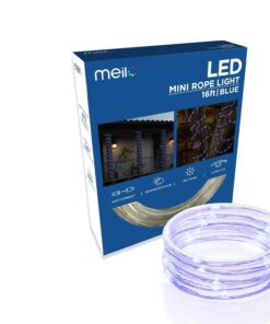 Meilo 16FT LED Mini Rope Light TRUE-Tech360° Directional Shine, Warm White 7 71ZUbhD BDL