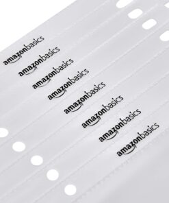 Amazon Basics Sheet Protector, Heavy Duty, Non-Glare, 100 Pack, Clear 100 - Pack 20 71ZUj 9wOSL