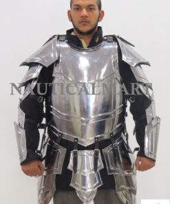 Alternative view of NauticalMart LARP Armor Cuirass Medieval Steel Breastplate