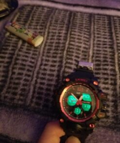 Gosasa Big Dial Digital Watch S Shock Men Military Army Watch Water Resistant LED Sports Watches Green 34 71ZViKJ7qkL