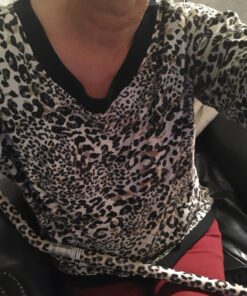 DMI Adjustable Designer Cane with Offset Handle and Strap, Leopard, Multi-colored, FSA and HSA Eligible 21 71ZW8kYNCDL