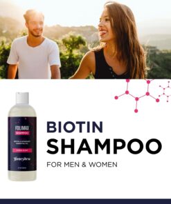 Biotin and Rosemary Shampoo for Thinning Hair - Sulfate Free Biotin Shampoo for Men with Hair Thickening Essential Oils - Deep Cleansing Volumizing Shampoo for Thin Hair with Zinc and Tea Tree Oil 21 71ZWW9YlbhL